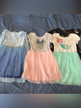 Girls Size 6 Disney Dresses Bundle